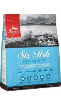 Orijen ORIJEN Six Fish - suha hrana za pse - 2kg
