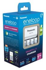 Panasonic Polnilnik baterij PANASONIC Eneloop Smartplus BQ-CC55 + 4x AA 2000 mAh (K-KJ55MCD40E)