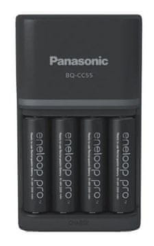 Panasonic PANASONIC K-KJ55HCD40E polnilnik baterij, AC, za AA/AAA