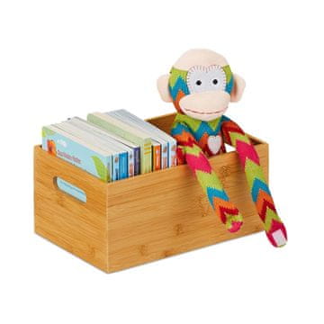 Northix Bambusova škatla za shranjevanje z naravno estetiko za vsak prostor