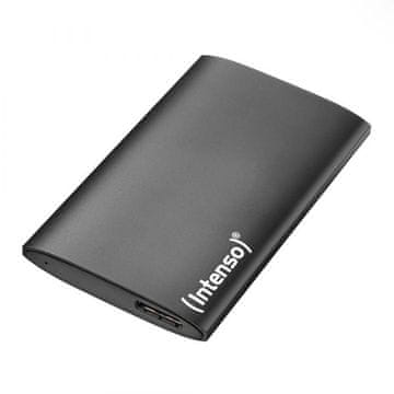 Čištín Intenso 3823461 zunanji SSD disk 1 TB, USB-A 3.2 Gen 1, aluminij