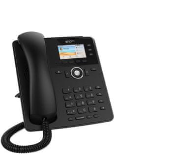 SNOM Snom D717 IP telefon, črn, PoE ali 5VDC