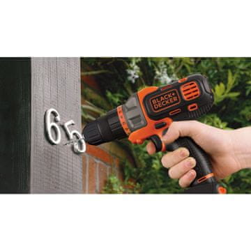 Black+Decker Black & Decker MT218K-QW nihajno večnamensko orodje črno, oranžno 8500 OPM
