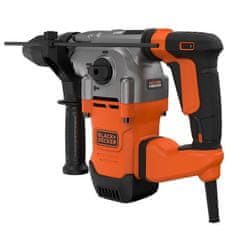 Black+Decker Black & Decker BEHS03K 900 RPM SDS Plus Črna, Oranžna