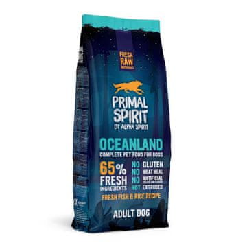 Primal Spirit PRIMAL SPIRIT Oceanland Ryba - polvlažna hrana za pse z alergijami - 12 kg