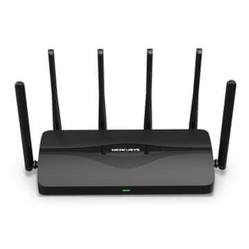 slomart Mercusys BE9300 Tri-Band Wi-Fi 7 usmerjevalnik, črn
