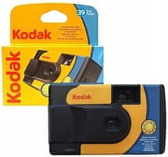 Kodak Kodak DAYLIGHT Camera, Fotografski fotoaparat za enkratno uporabo s filmom v barvah, 39 fotografij. Brez vgrajene bliskavice.