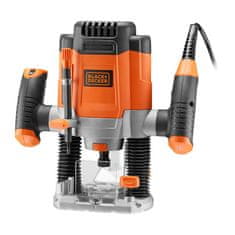 Black+Decker Black & Decker KW1200EKA-QS rezkalnik/obrezovalnik Črna, Siva, Oranžna