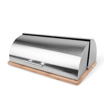 MAESTRO Posoda za kruh MEO Maestro MR-1672S, srebrna, bronasta