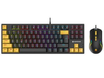 slomart Tracer HORNET 87 Gaming tipkovnica in miška (LED RGB)