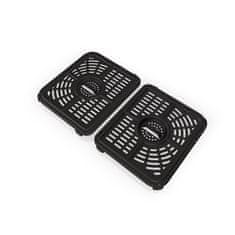 Ninja Ninja AF500EU cvrtnik Dvojni 10,4 L Samostoječi 2470 W Friteza na vroč zrak Črna, Nerjaveče jeklo