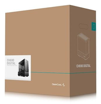 DEEPCOOL DeepCool CH690 Tower Črna