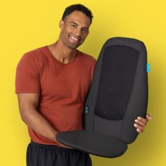 Medisana Ecomed MC-15E masažna blazina Črna 24 W