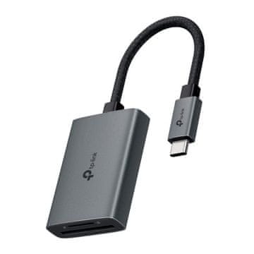 TPLINK Bralnik kartic TP-Link UA430C USB 3.2 Gen 1 Type-C, siv