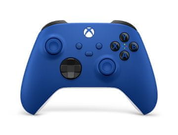 Microsoft Microsoft Xbox Brezžični Kontrolnik Modra, Bela Bluetooth/USB Igralni plošček Analogni / Digitalni Android, PC, Xbox One, Xbox One S, Xbox One X, Xbox Series S, Xbox Series X, iOS