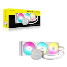 Corsair Corsair NAUTILUS 360 RS ARGB tekočinski hladilnik procesorja, bel