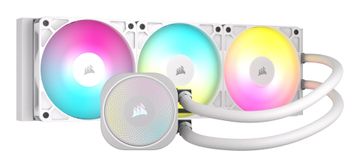 Corsair Corsair NAUTILUS 360 RS ARGB tekočinski hladilnik procesorja, bel