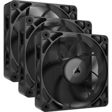 Corsair Corsair iCUE LINK RX120 MAX Ventilator ohišja 12 cm Črn 3 kos