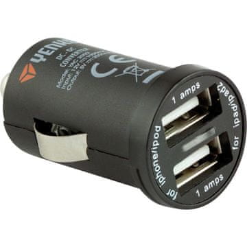 Yenkee Avtomobilski polnilnik YAC 2002 USB Car Charger 2000 mA