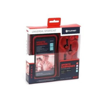 Platinet Slušalke čez uho PM1070R sports kit