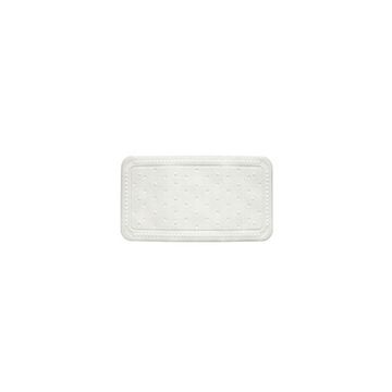 Kela Preproga za kopalno kad KL 22361 CRETE PVC white 72x36cm