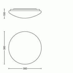Philips Stenska in stropna svetilka (318023116) LED wall and ceiling light Suede