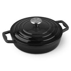 CS Solingen Set posod CS-067465 litinová Xanten 7 ks black