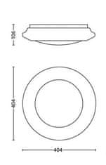 Philips Stenska in stropna svetilka (333653116) Cinnabar LED wall and ceiling light WHITE 1x22W 240V