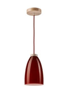 LAMKUR Lestenec LM-1.1/38 RED material: glass (28927) single lamp
