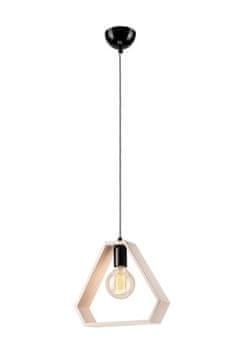 LAMKUR Lestenec LM-1.4.3 WHITE material: steel, wood (34959) single lamp