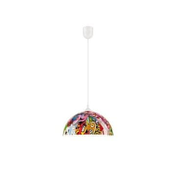 LAMKUR Lestenec LM-1.3/23 material: glass (35093) single lamp