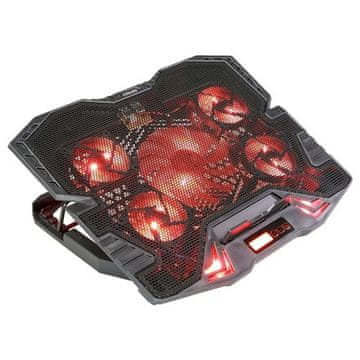 Evolveo Hladilna podloga za prenosnike Ania 5R, red backlight