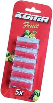 KOMA Dišava za sesalnik Vacuum cleaner fragrance FRUIT, 5 pcs in a pack