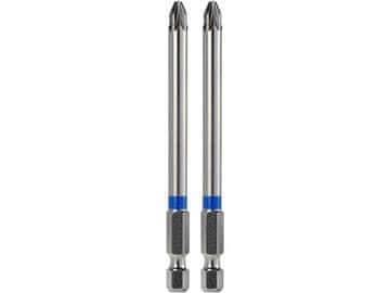 KITO Križna konica 4741321 cross bit set of 2, PZ 1x90mm, S2, FORTUM- , cross bit set of 2, PZ 1x90mm, S2, FORTUM- , S2