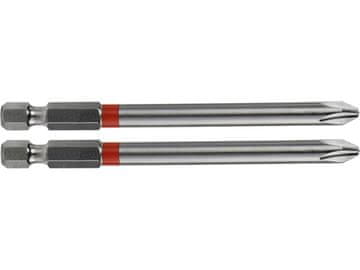 KITO Križna konica 4741221 Phillips cross bit, set of 2, PH 1x90mm, S2