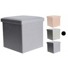 HOMESTYLING Blazina za stolček / sedež KO-101000530green with storage space gray-green