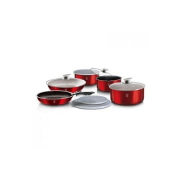 Berlingerhaus Set posod BH-1674 12 ks Burgundy Metallic Line