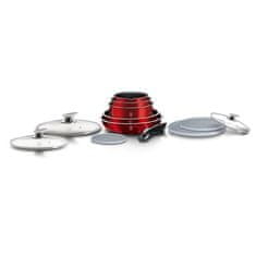 Berlingerhaus Set posod BH-1674 12 ks Burgundy Metallic Line