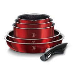 Berlingerhaus Set posod BH-1674 12 ks Burgundy Metallic Line