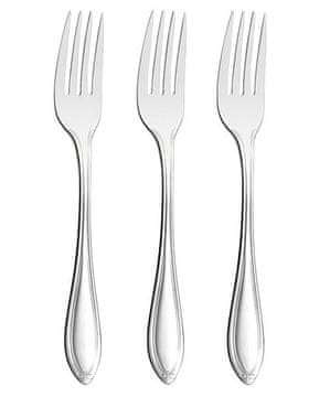 CS Solingen Vilice CS-049195 Dinner fork stainless steel 18/10 set of 3 pieces INDIANA