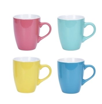 EXCELLENT skodelica KO-Q96000190 Mug set of 4 pieces stoneware 340 ml