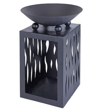 ProGarden Kamin KO-FB8200030 Fire pit with wood stand, steel 2-in-1