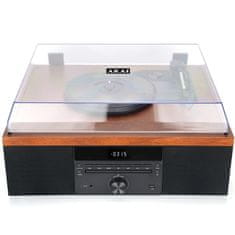 Akai Mini sistem ATT-14BT, with turntable