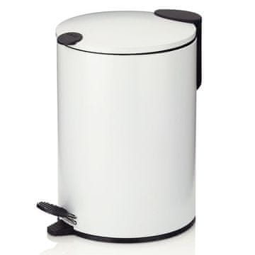 Kela Koš za smeti KL-23613 Waste bin 3 l MATS white