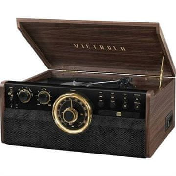 Victrola Gramofon VTA-270B rjava