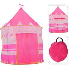 HOMESTYLING Otroški šotor KO-491009270 Children's castle tent Princess
