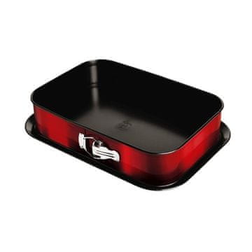 Berlingerhaus Pekač s premazom proti prijemanju BH-1545 2in1 Burgundy Metallic Line 39x27x7.5cm