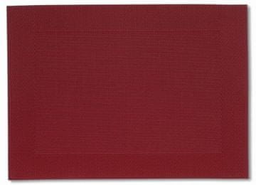 Kela Postavitev mize KL-12043 Placemat NICOLETTA red 45x33cm
