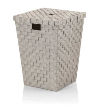 Kela Koš za perilo KL-24569 Alvaro PP silver grey