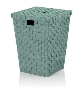 Kela Koš za perilo KL-24519 Alvaro PP sliver lime green